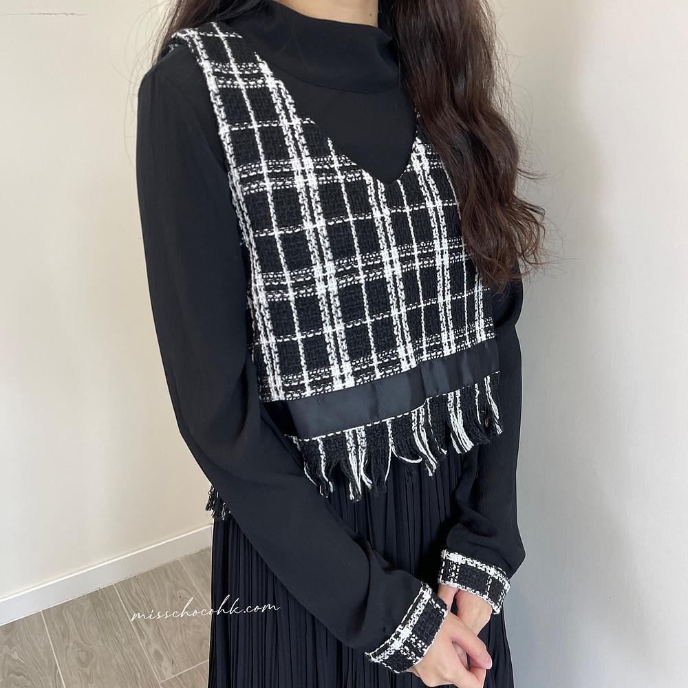 【LUXE COLLECTION】
高質雙鈕tweed外套 [J0007] main image 0